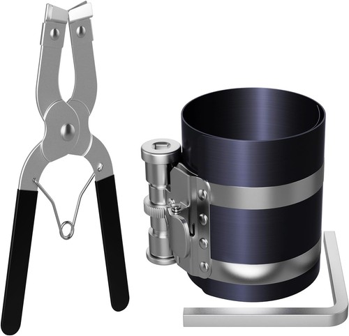 Piston ring compressor - ring,