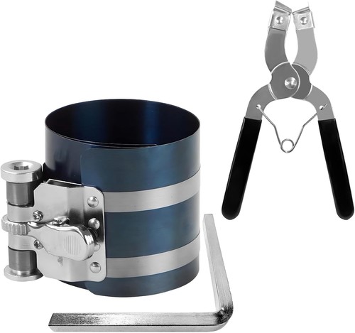 Piston ring compressor - piston,