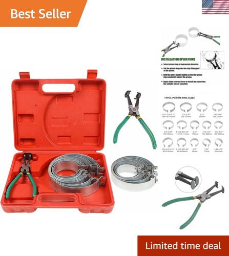 Piston ring compressor - piston,