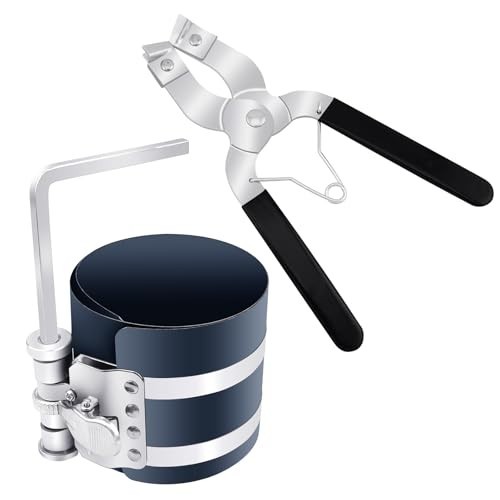 Piston ring compressor - piston,